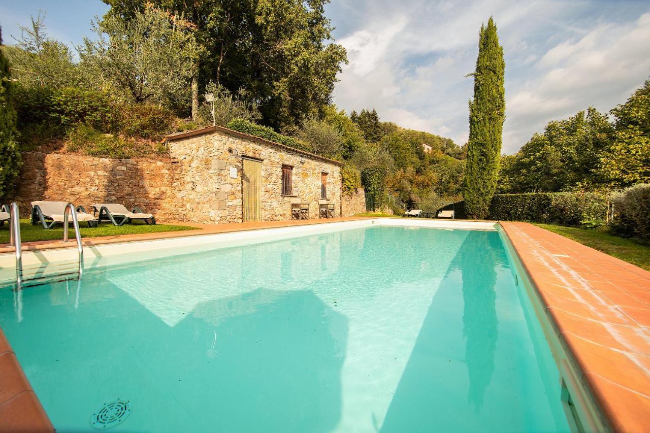 Casetta Di Butia, Ginestra Apartment With Swimming Pool Borgo a Mozzano Bagian luar foto