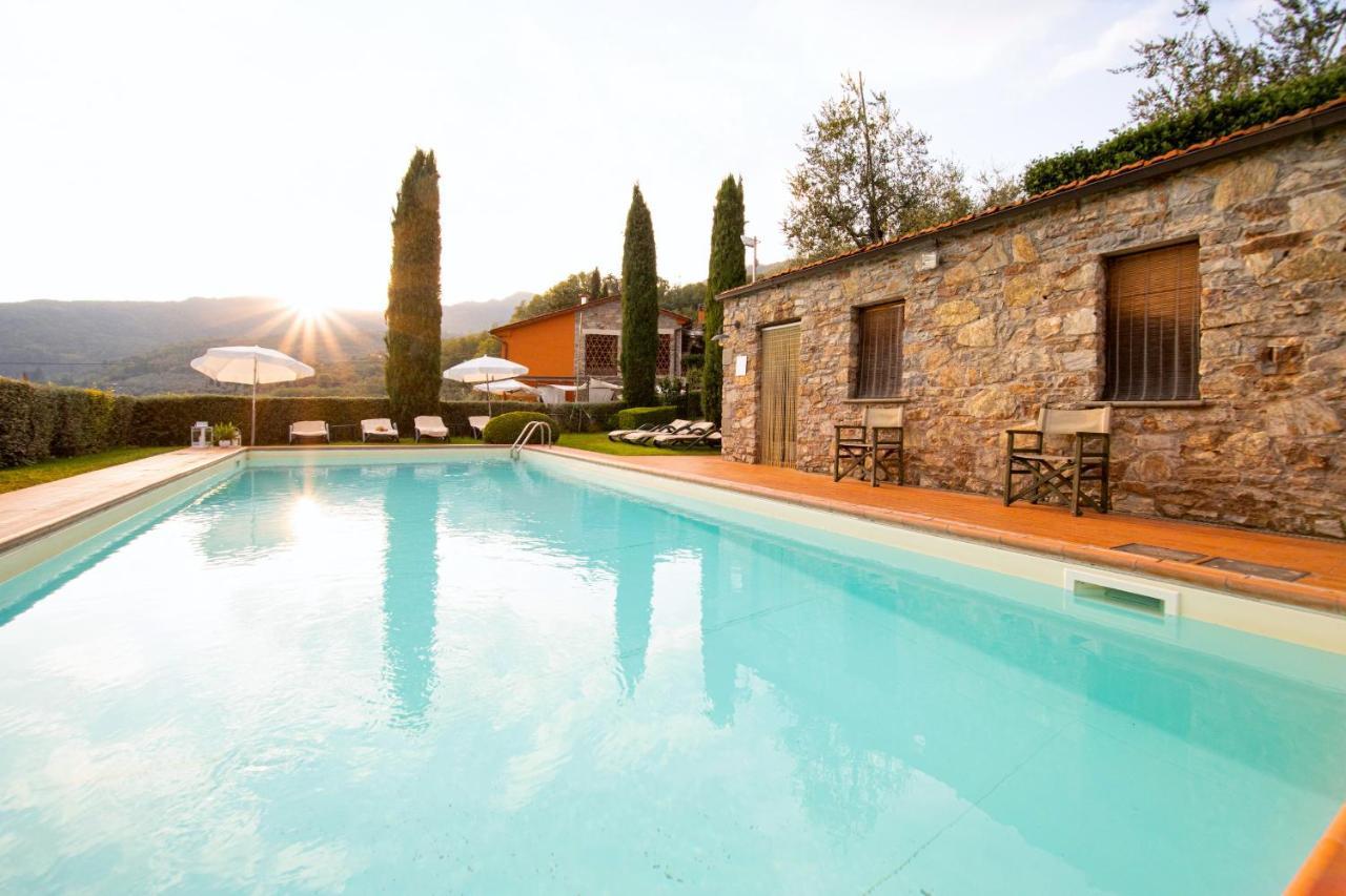 Casetta Di Butia, Ginestra Apartment With Swimming Pool Borgo a Mozzano Bagian luar foto