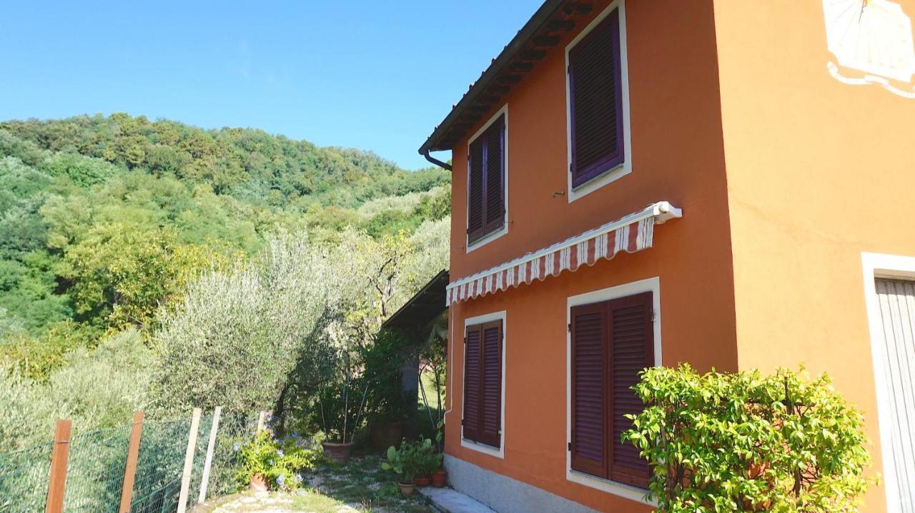 Casetta Di Butia, Ginestra Apartment With Swimming Pool Borgo a Mozzano Bagian luar foto